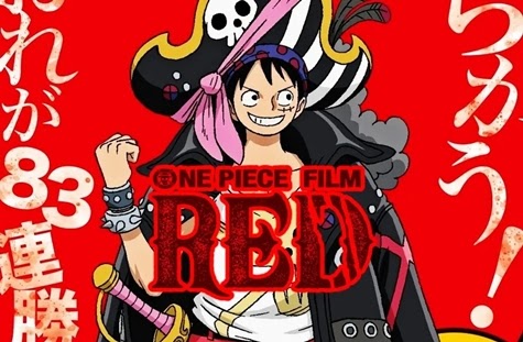  Filme 'One Piece Red' será lançado nos cinemas do  Brasil
